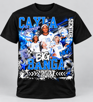 Cayla Garner Senior Night Volleyball Shirt – Personalized Back