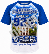 Savannah High Class of ’92 – Life of the Party Shirt